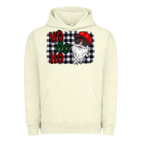 Pigment Pistachio ho ho ho Urban Hoodie - CowhideDigitalArt