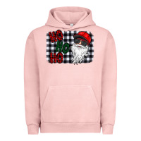 Pigment Salmon ho ho ho Urban Hoodie - CowhideDigitalArt