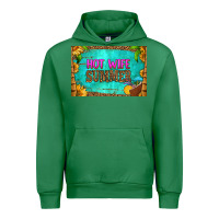 Emerald hot wife summer skinny metal can holder Urban Hoodie - HRA Design Shop
