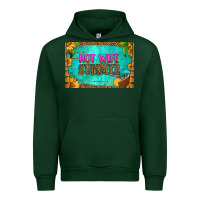 Forest Green hot wife summer skinny metal can holder Urban Hoodie - HRA Design Shop