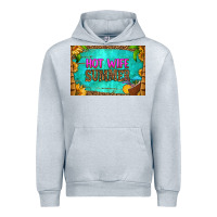 Hot Wife Summer Skinny Metal Can Holder Urban Hoodie | Teevron