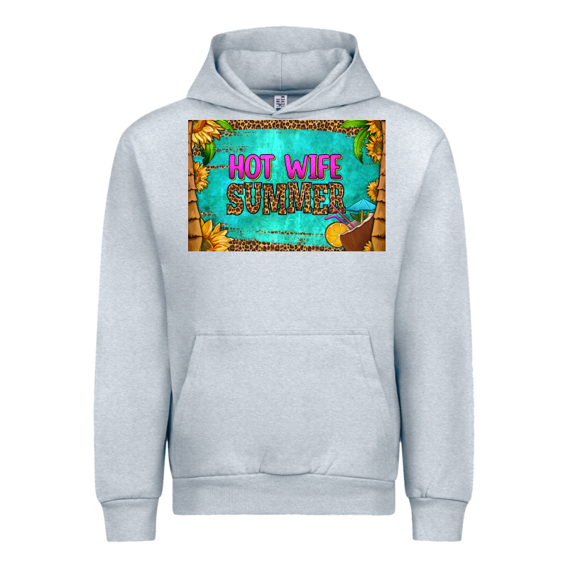 Hot Wife Summer Skinny Metal Can Holder Urban Hoodie by HRA Design Shop | Teevron