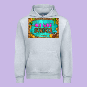 Hot Wife Summer Skinny Metal Can Holder Urban Hoodie Designed By Hra Design Shop