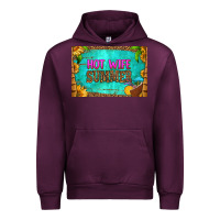 Mauve Wine hot wife summer skinny metal can holder Urban Hoodie - HRA Design Shop