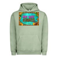 Pigment Oil Green hot wife summer skinny metal can holder Urban Hoodie - HRA Design Shop