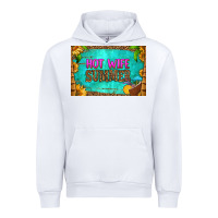 White hot wife summer skinny metal can holder Urban Hoodie - HRA Design Shop