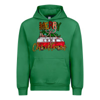 Emerald merry christmas Urban Hoodie - CowhideDigitalArt