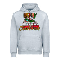 Heather Grey merry christmas Urban Hoodie - CowhideDigitalArt