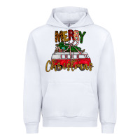 White merry christmas Urban Hoodie - CowhideDigitalArt