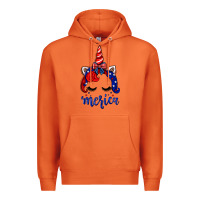 Carrot 4th of July unicorn Premium Hoodie - Neo Western