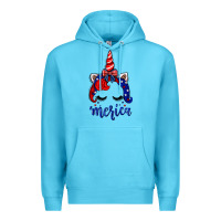 4th Of July Unicorn Premium Hoodie | Teevron