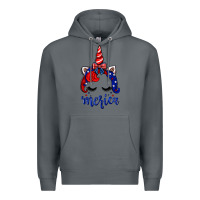 Rock 4th of July unicorn Premium Hoodie - Neo Western