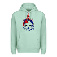 Seafoam 4th of July unicorn Premium Hoodie - Neo Western