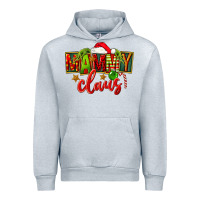 Heather Grey christmas mammy claus Urban Hoodie - FaDigitalArtStudio