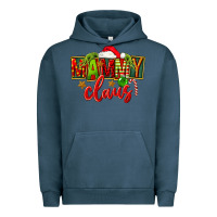 Pigment Midnight Navy christmas mammy claus Urban Hoodie - FaDigitalArtStudio