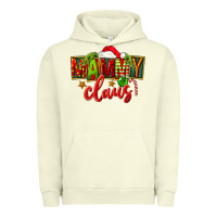 Pigment Pistachio christmas mammy claus Urban Hoodie - FaDigitalArtStudio