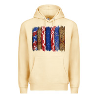 Pina Colada 4th of July brushstroke Premium Hoodie - CowGirlArtShop