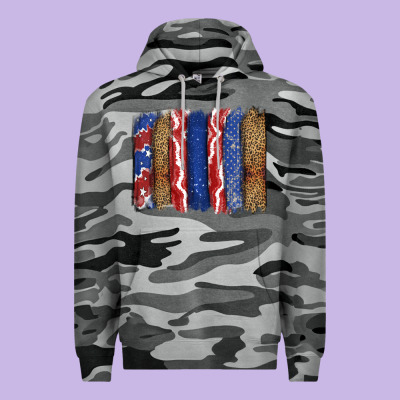 4th Of July Brushstroke Premium Hoodie Designed By Cowgirlartshop