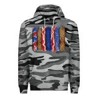 Slate Camo 4th of July brushstroke Premium Hoodie - CowGirlArtShop