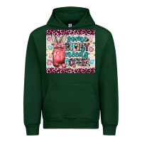 Forest Green Some bunny needs coffee 20oz tumbler Urban Hoodie - Neo Western