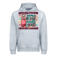 Heather Grey Some bunny needs coffee 20oz tumbler Urban Hoodie - Neo Western