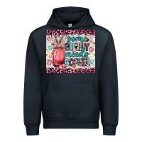 Navy Some bunny needs coffee 20oz tumbler Urban Hoodie - Neo Western