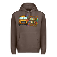 Coffee captain of struggle bus busdriver Premium Hoodie - CowhideDigitalArt