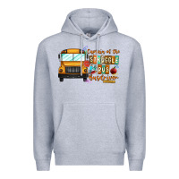 Heather Grey captain of struggle bus busdriver Premium Hoodie - CowhideDigitalArt