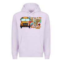 Lilac captain of struggle bus busdriver Premium Hoodie - CowhideDigitalArt