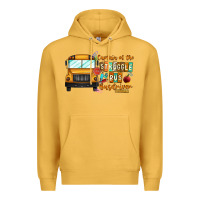 Mustard captain of struggle bus busdriver Premium Hoodie - CowhideDigitalArt