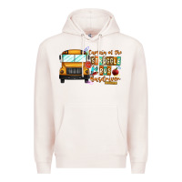 Pale Pink captain of struggle bus busdriver Premium Hoodie - CowhideDigitalArt