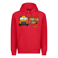 Red captain of struggle bus busdriver Premium Hoodie - CowhideDigitalArt