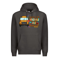 Smoke captain of struggle bus busdriver Premium Hoodie - CowhideDigitalArt