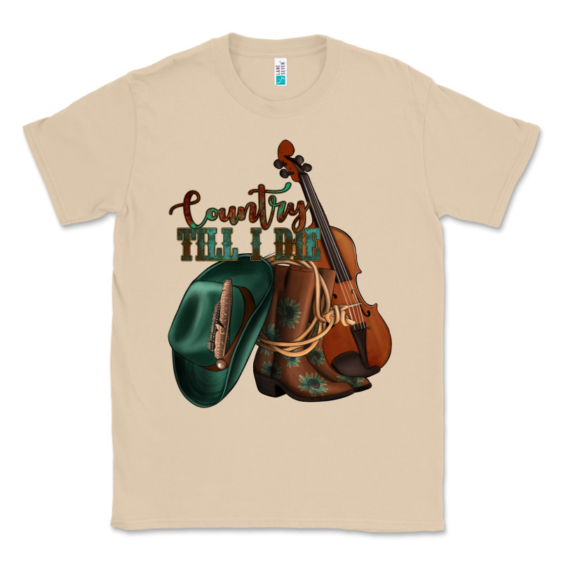Country Till I Die Classic Tee by Jasminsmagicworld | Teevron