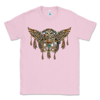 Bubblegum Pink native dream catcher with owl Classic Tee - BarkalooDesign