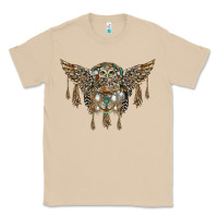 Mushroom native dream catcher with owl Classic Tee - BarkalooDesign