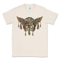 Natural native dream catcher with owl Classic Tee - BarkalooDesign
