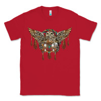 Red native dream catcher with owl Classic Tee - BarkalooDesign