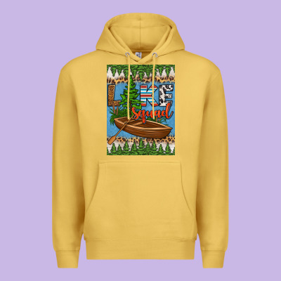 Lake Squad Air Freshener Premium Hoodie Designed By Hra Design Shop