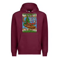 Burgundy lake squad air freshener Premium Hoodie - HRA Design Shop