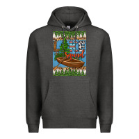 Charcoal Heather lake squad air freshener Premium Hoodie - HRA Design Shop