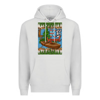 Dove Grey lake squad air freshener Premium Hoodie - HRA Design Shop