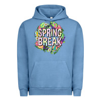 Pigment Pebble Blue Spring break Easter Urban Hoodie - Neo Western