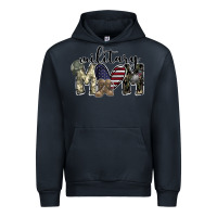 Navy military mom Urban Hoodie - SublimationCraftShop
