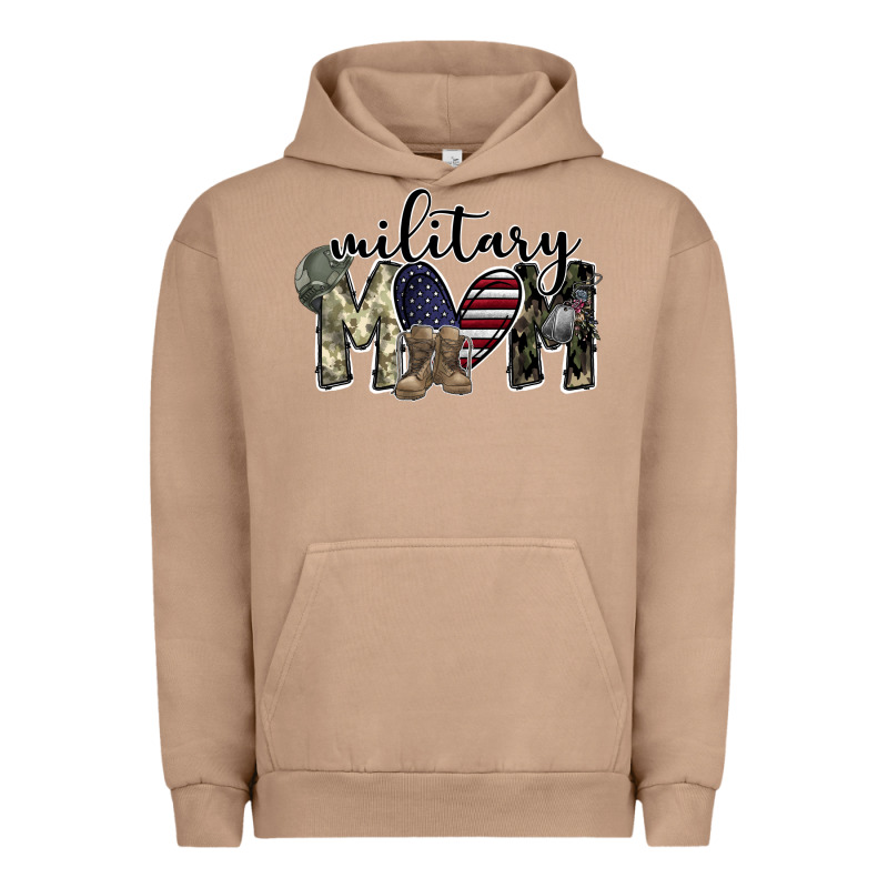 Military Mom Urban Hoodie by SublimationCraftShop | Teevron