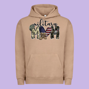 Military Mom Urban Hoodie Designed By Sublimationcraftshop