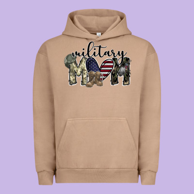 Military Mom Urban Hoodie Designed By Sublimationcraftshop