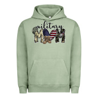Pigment Oil Green military mom Urban Hoodie - SublimationCraftShop