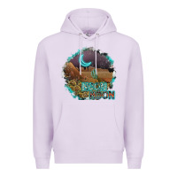 Lilac neon moon Premium Hoodie - SublimationCraftShop