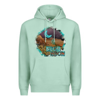 Seafoam neon moon Premium Hoodie - SublimationCraftShop